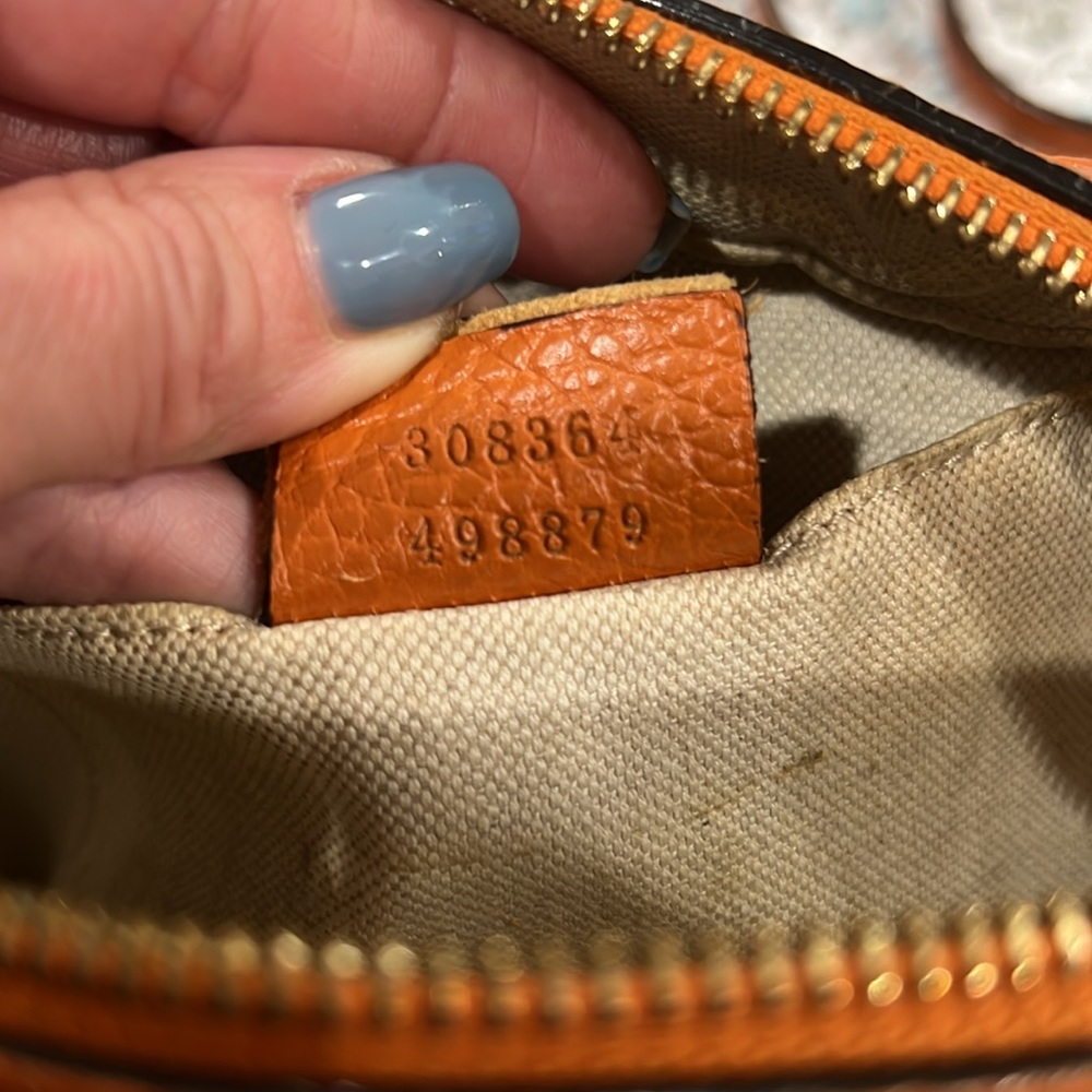 Gucci Soho Disco Crossbody Bag Nubuck Small - Picture 12 of 15